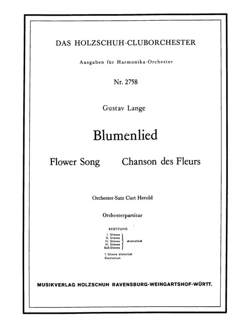 Blumenlied